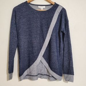 Mothhood Maternity nursing sweater cross front